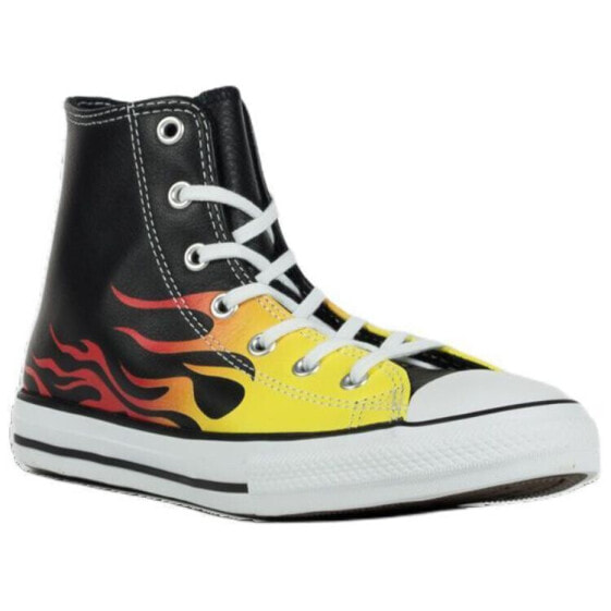 Кеды Converse Chuck Taylor All Star Flame Nero Mod 'Black Red' 665864C