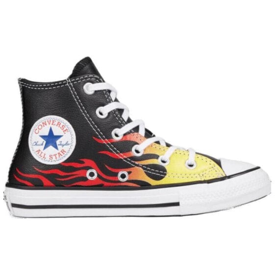 Кеды Converse Chuck Taylor All Star Flame Nero Mod 'Black Red' 665864C