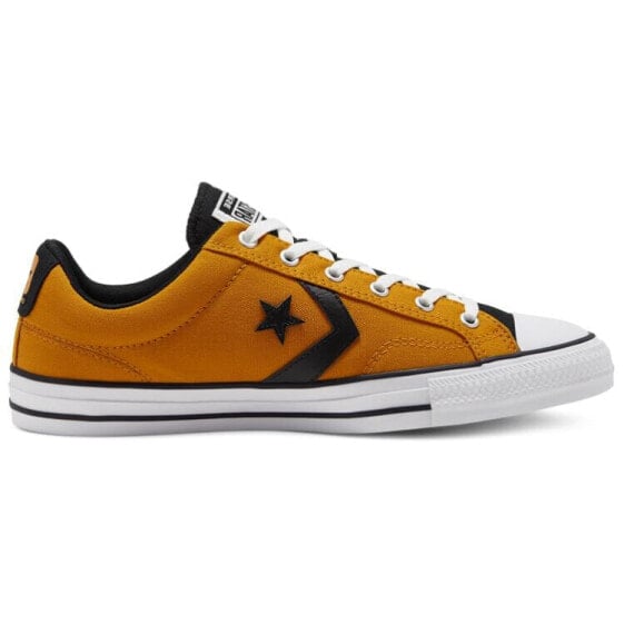 Кеды Converse Star Player 76 Canvas Shoes Unisex Low-Top Saffron/Black 168527C