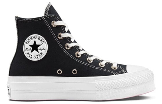 Кеды Converse Chuck Taylor All Star Canvas Shoes Women's High-Top Black White A03739C
