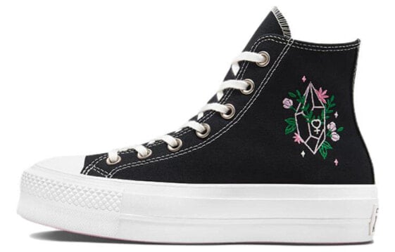 Кеды Converse Chuck Taylor All Star Canvas Shoes Women's High-Top Black White A03739C
