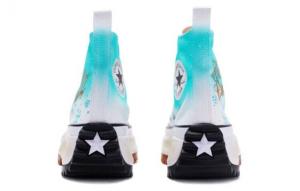 Кеды Converse Run Star Hike Canvas Shoes Unisex High-Top White Blue 166799C