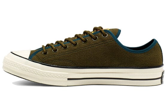 Кеды Converse Chuck 70 Canvas Shoes Unisex Low-Top Army Green/White 165929C