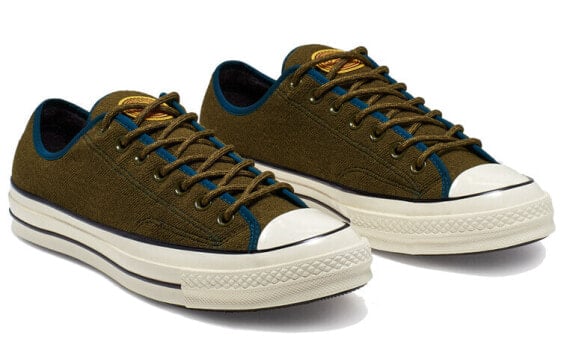 Кеды Converse Chuck 70 Canvas Shoes Unisex Low-Top Army Green/White 165929C