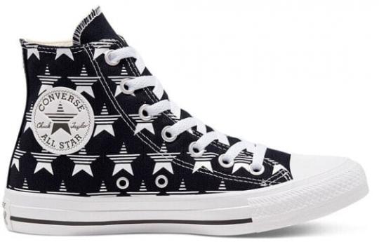 Кеды Converse Chuck Taylor All Star Canvas Shoes Unisex High-Top Black/White 168808C