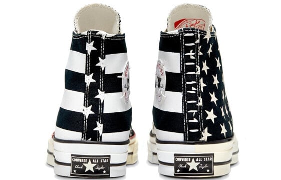 Кеды Converse Chuck Taylor All Star 70 Hi Archive Restructured American Flag Black White 166425C