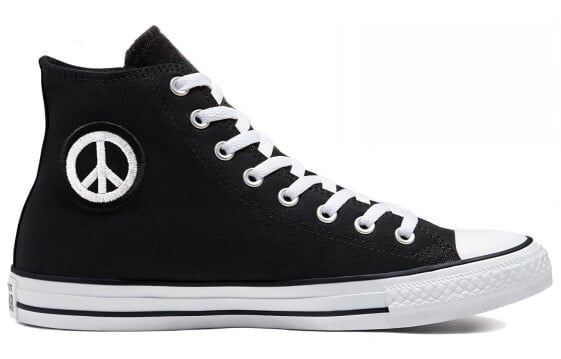 Кеды Converse Chuck Taylor All Star Canvas Shoes Unisex High-Top Black Green White 167891C