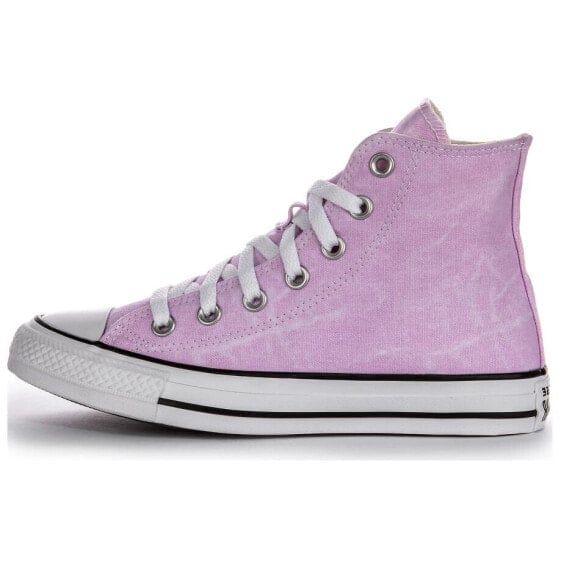 Кеды Converse All Star Canvas Shoes Women's High-Top Pink A07455C