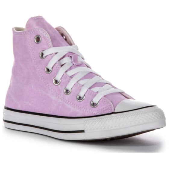Кеды Converse All Star Canvas Shoes Women's High-Top Pink A07455C