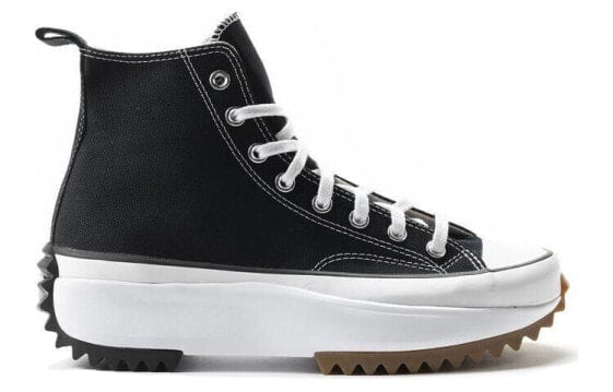 Кеды Converse Run Star Hike Hi Black White Gum 166800C
