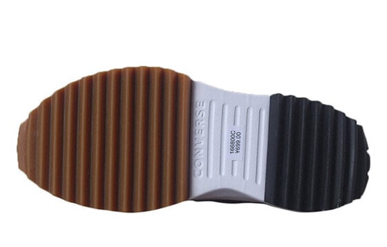 Кеды Converse Run Star Hike Hi Black White Gum 166800C