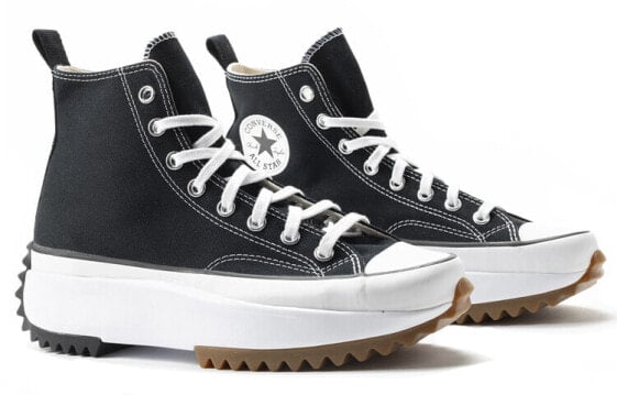 Кеды Converse Run Star Hike Hi Black White Gum 166800C