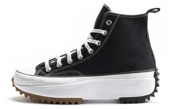 Кеды Converse Run Star Hike Hi Black White Gum 166800C