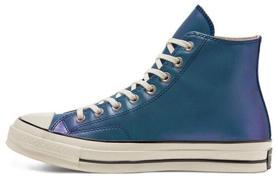 Кеды Converse 1970s Canvas Shoes Women's High-Top Blue/White 167469c