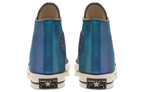 Кеды Converse 1970s Canvas Shoes Women's High-Top Blue/White 167469c