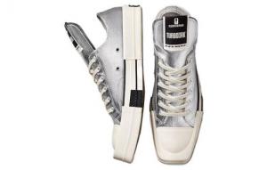 Кеды Converse Turbodrk Chuck Taylor All Star 70 Ox Rick Owens Drkshdw Silver White A01292C