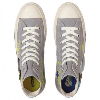 Кеды Converse All Star Canvas Shoes Unisex High-Top Gray 31312950