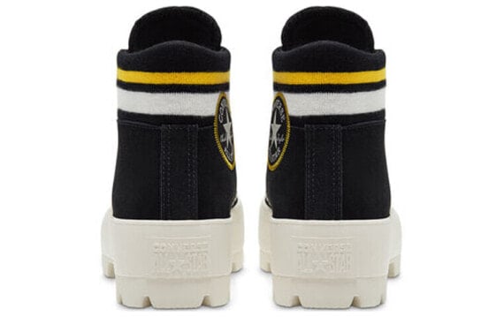 Кеды Converse Chuck Taylor All Star Lugged Hi Varsity Black Amarillo Women's 566755C