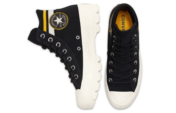 Кеды Converse Chuck Taylor All Star Lugged Hi Varsity Black Amarillo Women's 566755C