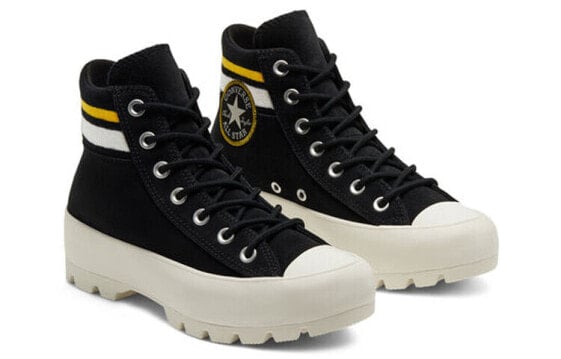 Кеды Converse Chuck Taylor All Star Lugged Hi Varsity Black Amarillo Women's 566755C