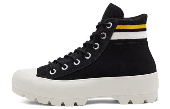 Кеды Converse Chuck Taylor All Star Lugged Hi Varsity Black Amarillo Women's 566755C