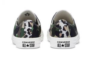 Кеды Converse Chuck Taylor All Star Canvas Shoes Women's Low-Top Green Camouflage 570780C