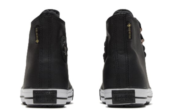 Кеды Converse Chuck Taylor All Star Winter Hi Sherpa Leather Black 165936C