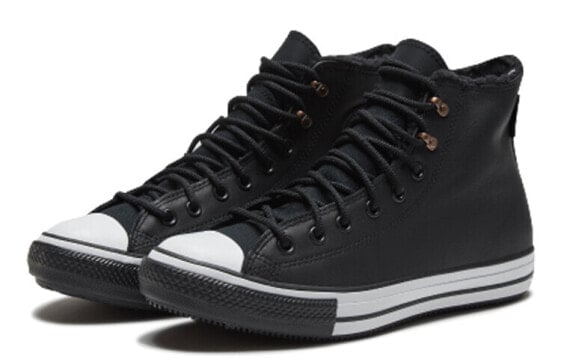 Кеды Converse Chuck Taylor All Star Winter Hi Sherpa Leather Black 165936C