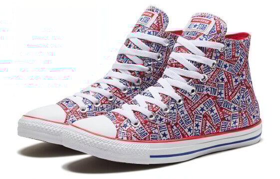 Кеды Converse Chuck Taylor All Star Canvas Shoes Unisex High-Top Red 166828C