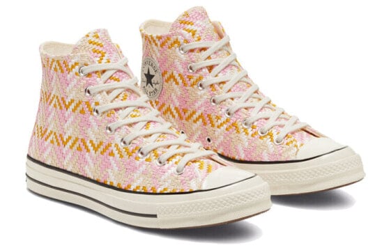 Кеды Converse 1970s Canvas Shoes Unisex High-Top Pink/Orange 167989C