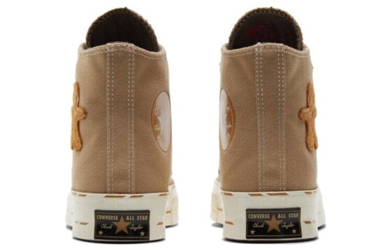 Кеды Converse Chuck Taylor All Star 70 Hi Christmas Pack Gingerbread Man Khaki A04282C