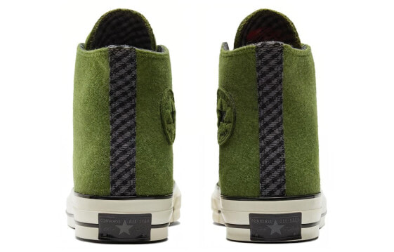 Кеды Chuck 70 Converse High Flannel 'Green' A04284C