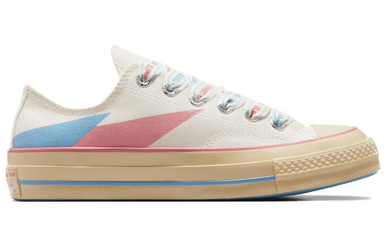 Кеды Chuck 70 Converse Low 'Beige Pink Blue Abstract' A07150C