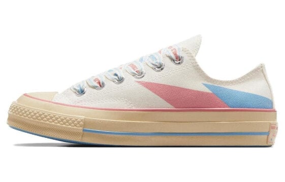 Кеды Chuck 70 Converse Low 'Beige Pink Blue Abstract' A07150C