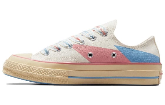 Кеды Chuck 70 Converse Low 'Beige Pink Blue Abstract' A07150C