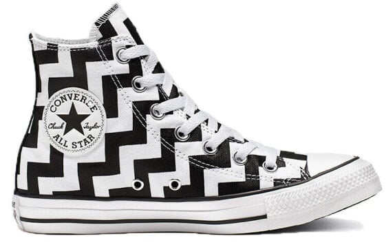 Кеды Converse Chuck Taylor All Star Canvas Shoes Women's High-Top Black White 565213F