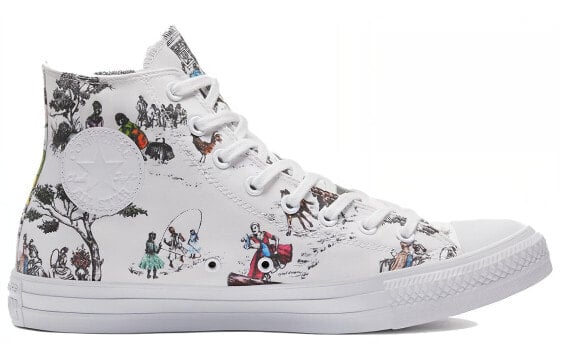 Кеды Converse Chuck Taylor All Star Hi Union Sheila Bridges Harlem Toile 169115C