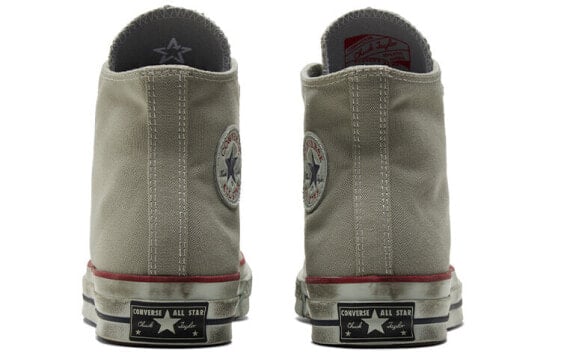Кеды Converse 1970s Canvas Shoes Unisex High-Top Gray White/Red Blue 172670C