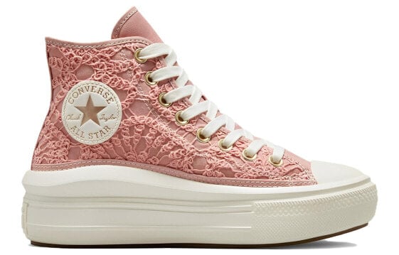 Кеды Converse Chuck Taylor All Star Move Platform Hi Daisy Cord Rust Pink Women's A03951C