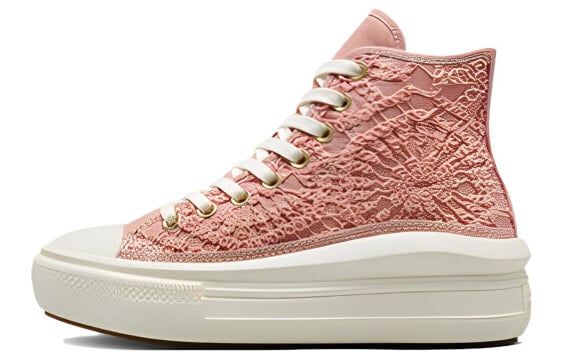 Кеды Converse Chuck Taylor All Star Move Platform Hi Daisy Cord Rust Pink Women's A03951C
