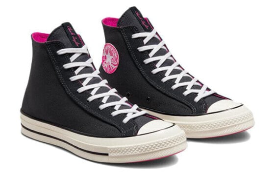 Кеды Converse Chuck 70 Canvas Shoes Unisex High-Top Black Pink A00743C