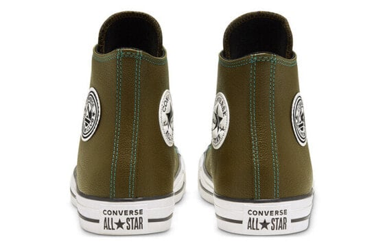 Кеды Converse Chuck Taylor All Star Canvas Shoes Unisex High-Top Green White 165957C