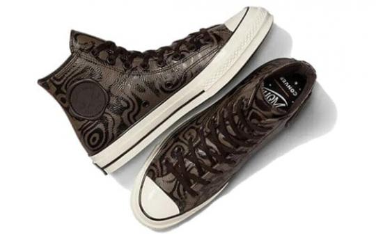 Кеды Converse Chuck Taylor All Star 70 Hi Willy Wonka Chocolate Swirl A08151C