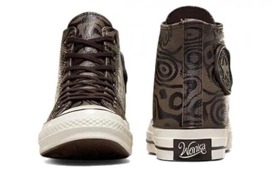 Кеды Converse Chuck Taylor All Star 70 Hi Willy Wonka Chocolate Swirl A08151C