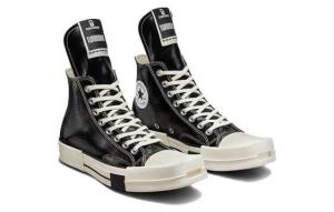 Кеды Converse Turbodrk Chuck Taylor All Star 70 Hi Rick Owens Drkshdw Black Lacquered Denim A01291C