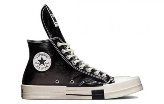 Кеды Converse Turbodrk Chuck Taylor All Star 70 Hi Rick Owens Drkshdw Black Lacquered Denim A01291C