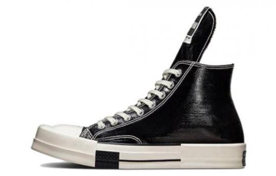 Кеды Converse Turbodrk Chuck Taylor All Star 70 Hi Rick Owens Drkshdw Black Lacquered Denim A01291C