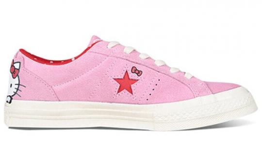 Кеды Converse One Star Ox Hello Kitty Pink 162939C