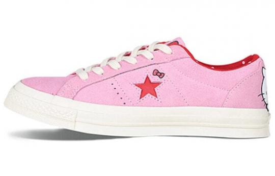 Кеды Converse One Star Ox Hello Kitty Pink 162939C