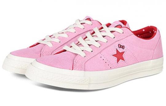 Кеды Converse One Star Ox Hello Kitty Pink 162939C